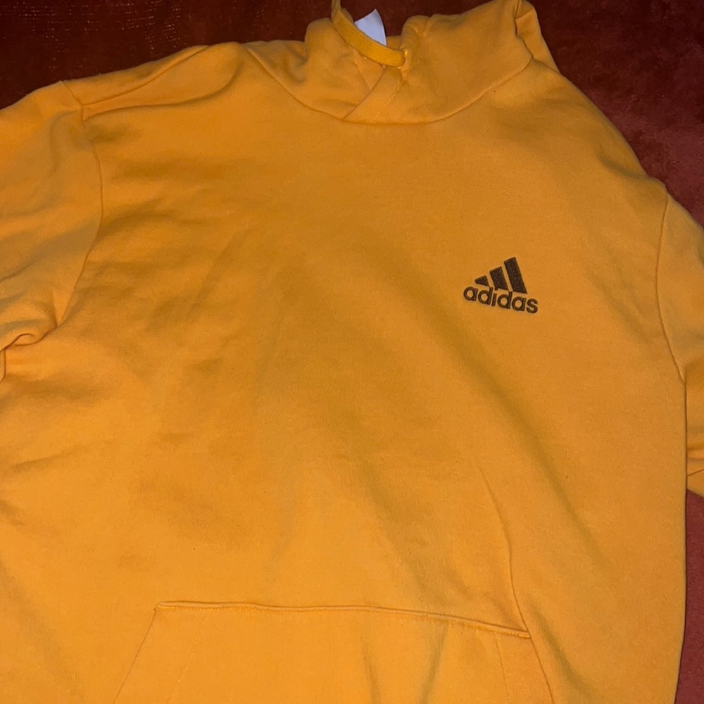 Yellow adidas Hoodie